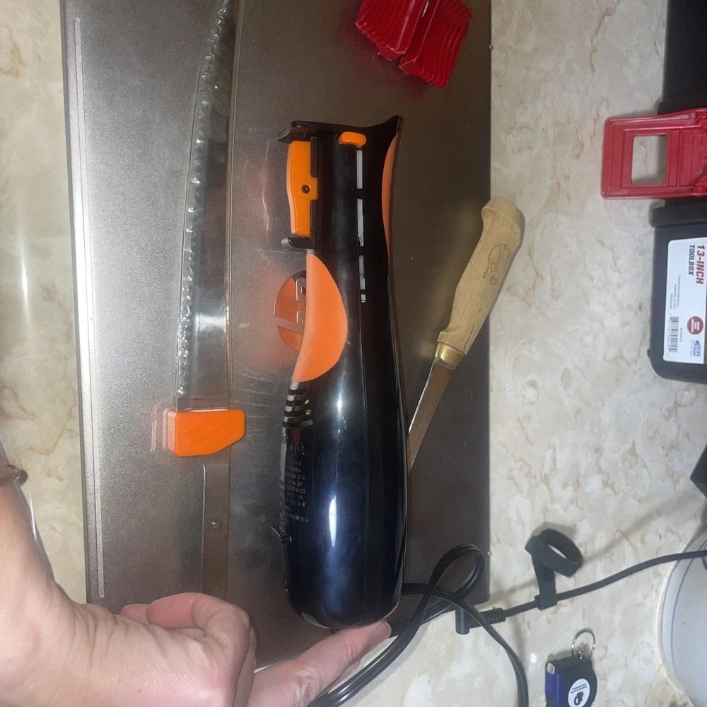 Filet Knives 2. Rapala & Ozark Trail Electric Fishing Filet Knife Plus Sharpener